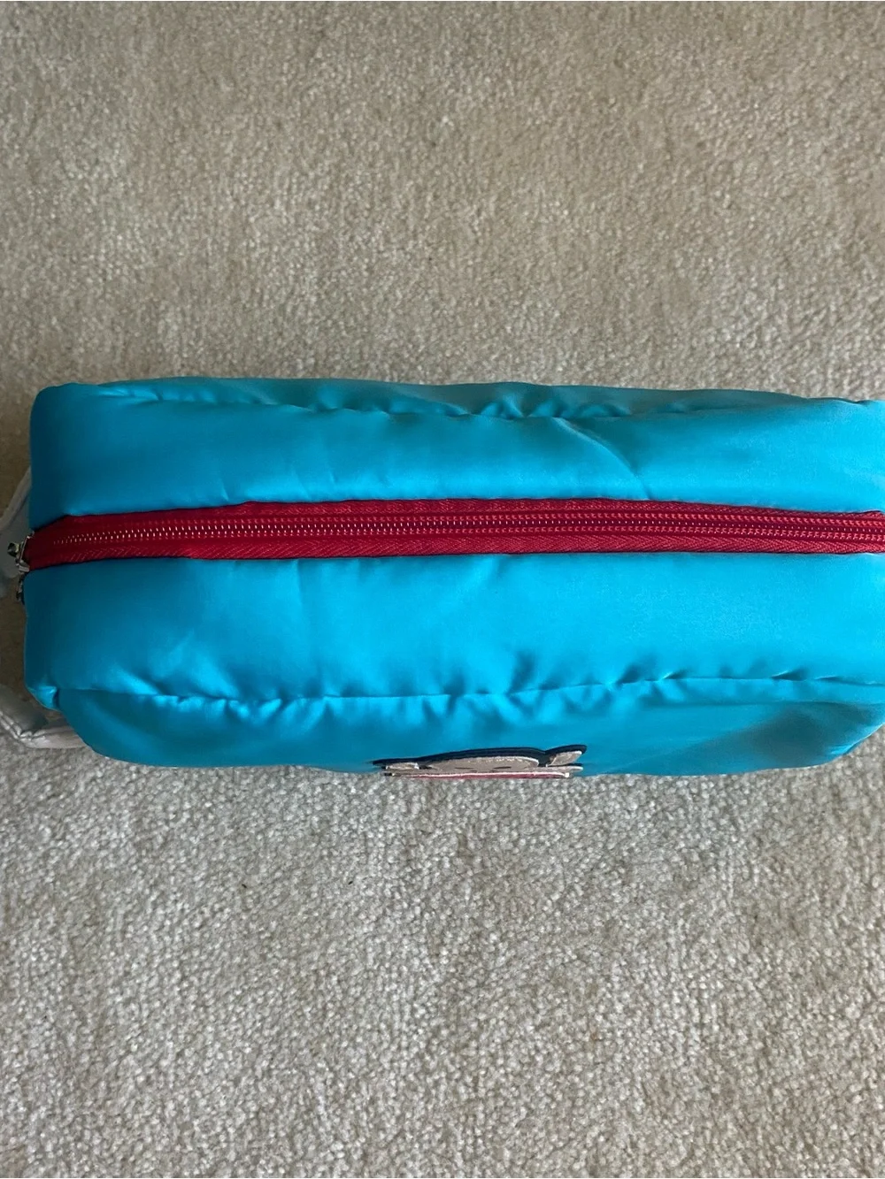 Dearcloud Paul Frank Julius Monkey Cosmetics Makeup Puffy Travel Bag Blue
